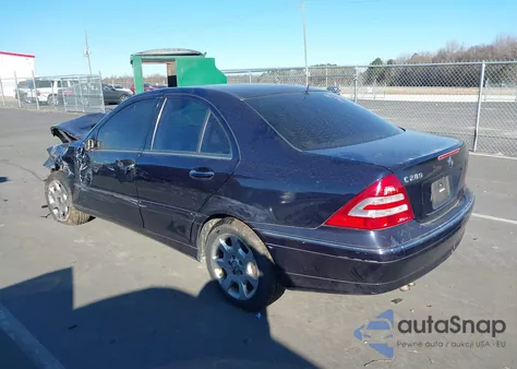 2006 Mercedes-Benz C 280 Luxury z USA, uszkodzony, nr VIN WDBRF54H36A912979